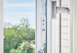 hybrid fiber resin window